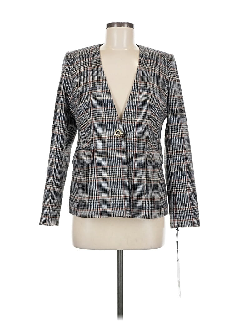 Calvin Klein Blazer Jacket In Gray