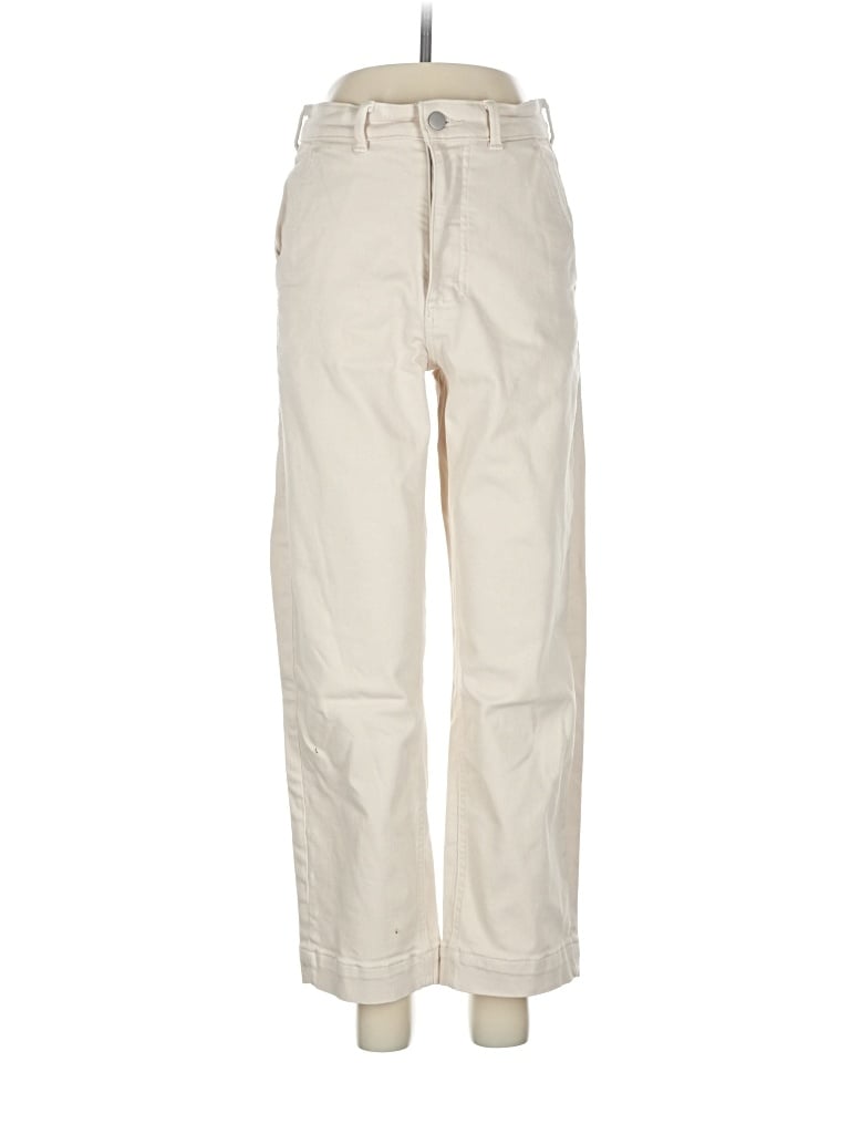 Pre-owned Everlane Jeans In White