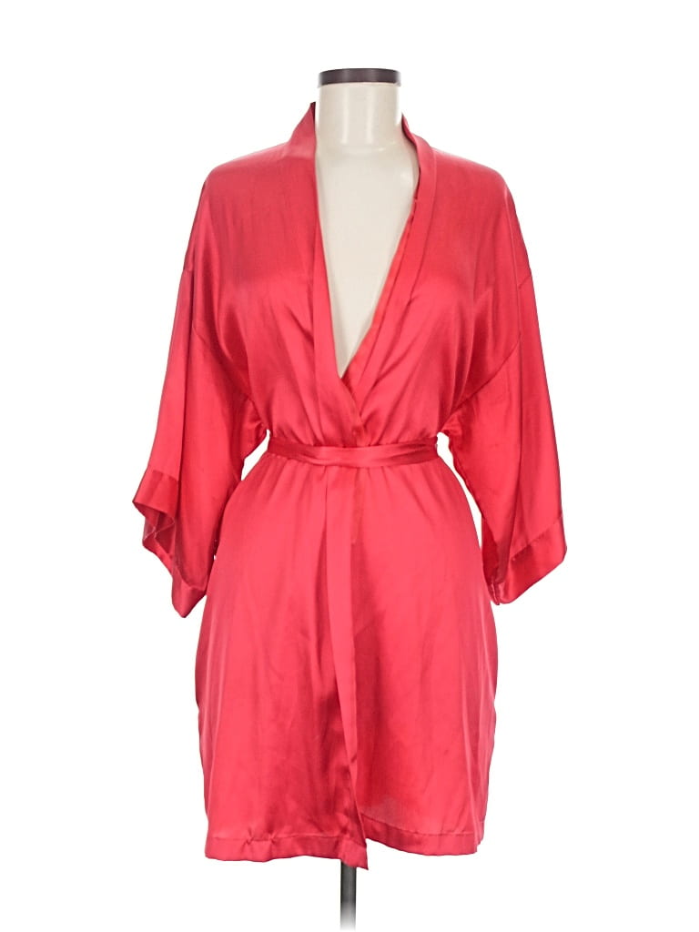 Pre-owned Victoria's Secret Kimono In Red