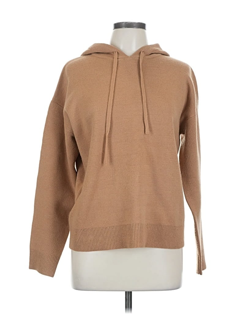 Pre-owned Nasty Gal Inc. Pullover Hoodie In Brown