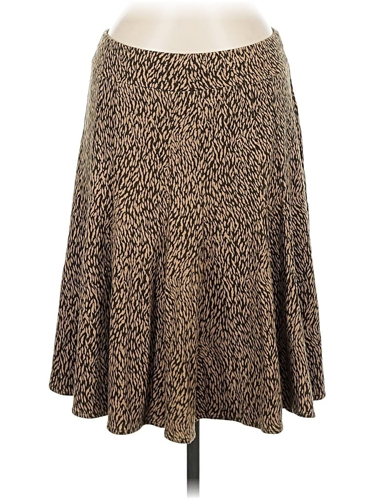 Pre-owned Ann Taylor Casual Skirt In Brown