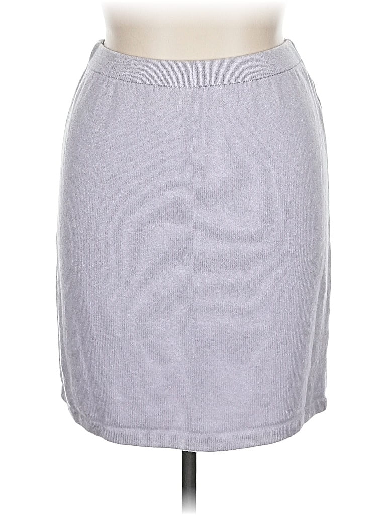 ST. JOHN COLLECTION BY MARIE GRAY Pre-owned Casual Skirt In Gray
