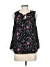 Juicy Couture 100% Polyester Black Sleeveless Blouse Size M - photo 1