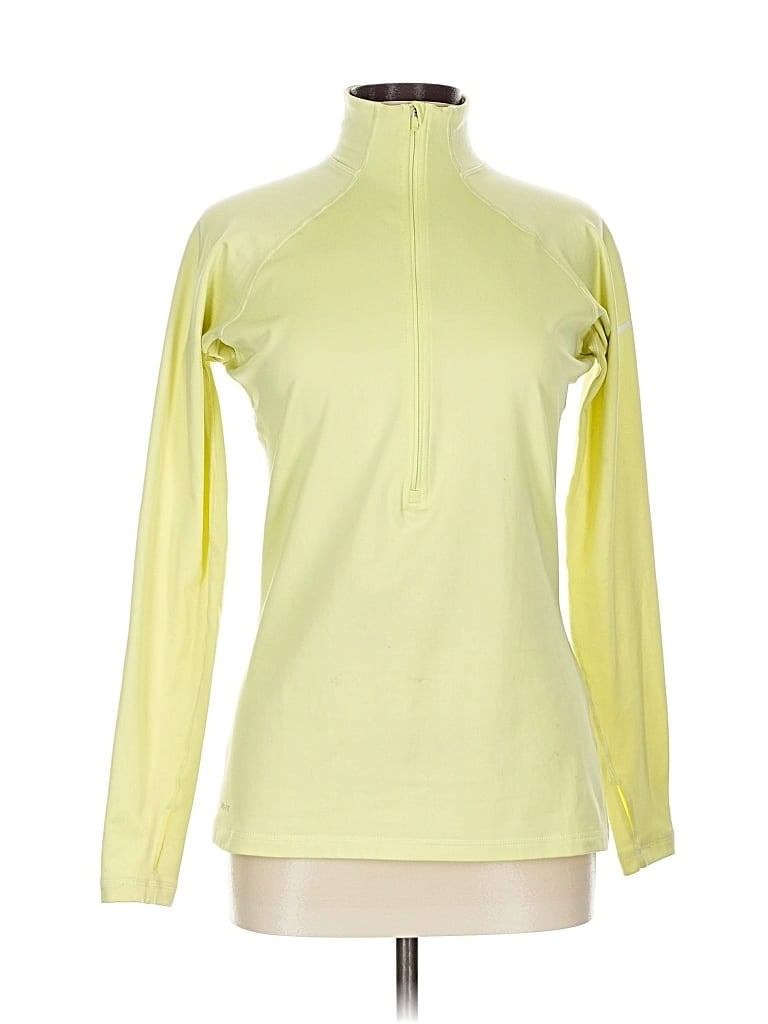 Pre-owned Nike Turtleneck Sweater In Yellow