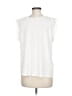 MNG Ivory Sleeveless T-Shirt Size M - photo 2