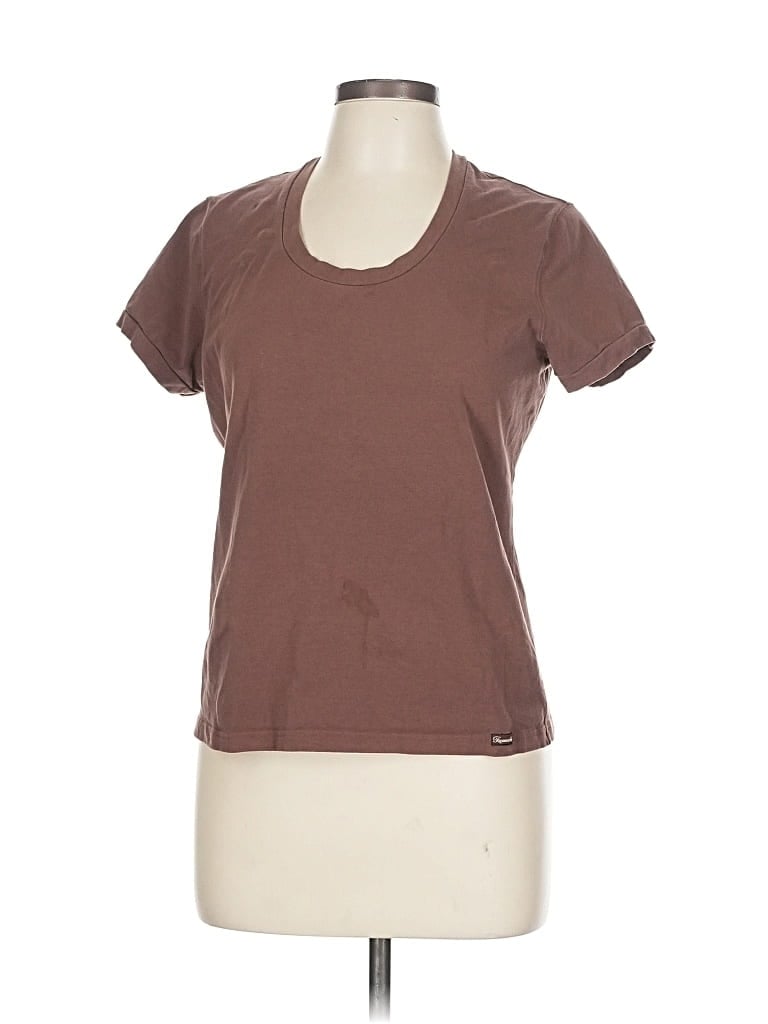 Pre-owned Façonnable Short Sleeve T-shirt In Brown