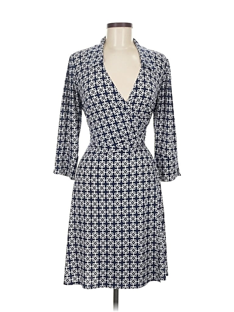 Pre-owned Laundry By Shelli Segal Casual Dress In Blue