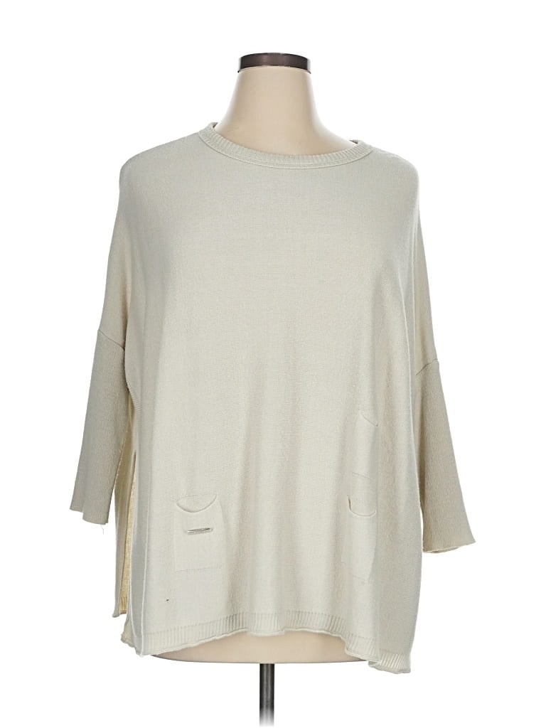 Pre-owned Mer Sea & Co Pullover Sweater In Brown