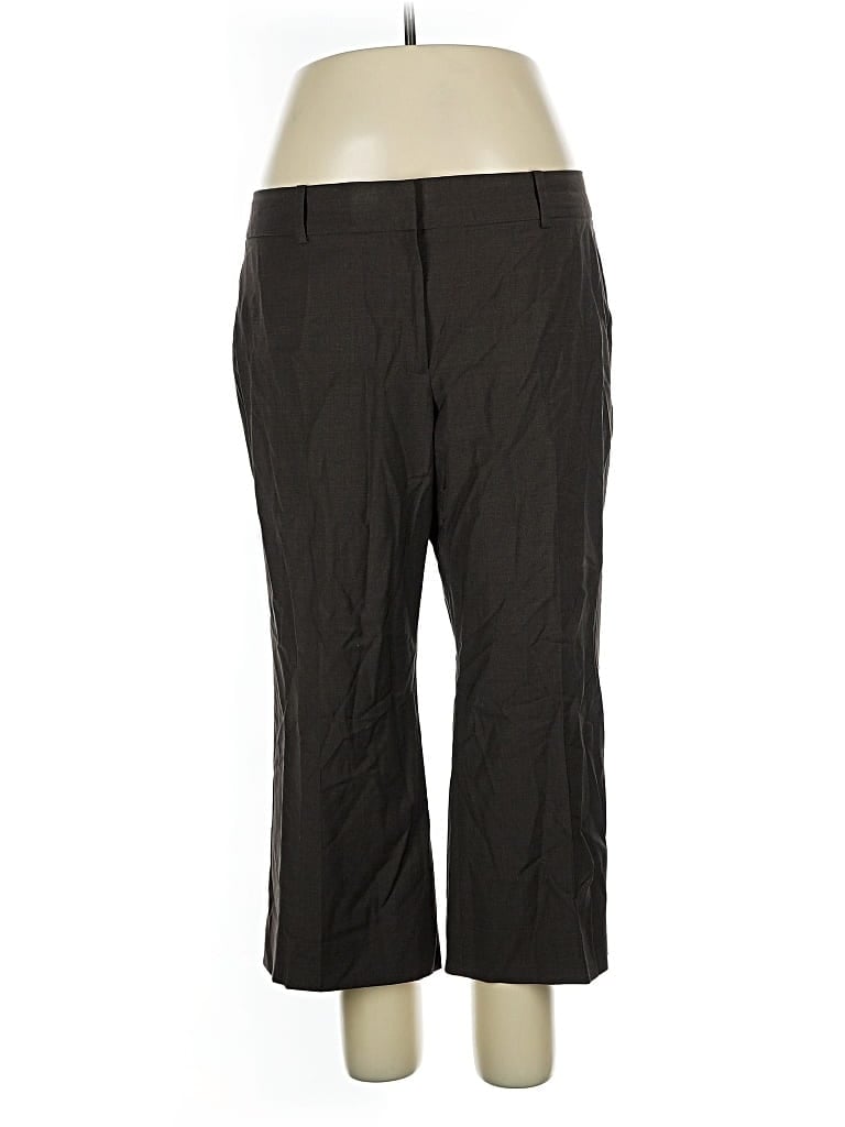 Pre-owned Ann Taylor Wool Pants In Brown