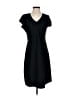 L.L.Bean Solid Black Casual Dress Size S - photo 1