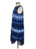 Vince. 100% Polyester Tie-dye Blue Casual Dress Size XS - photo 5