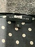 Slate & Willow Polka Dots Black Short Sleeve Blouse Size S - photo 7
