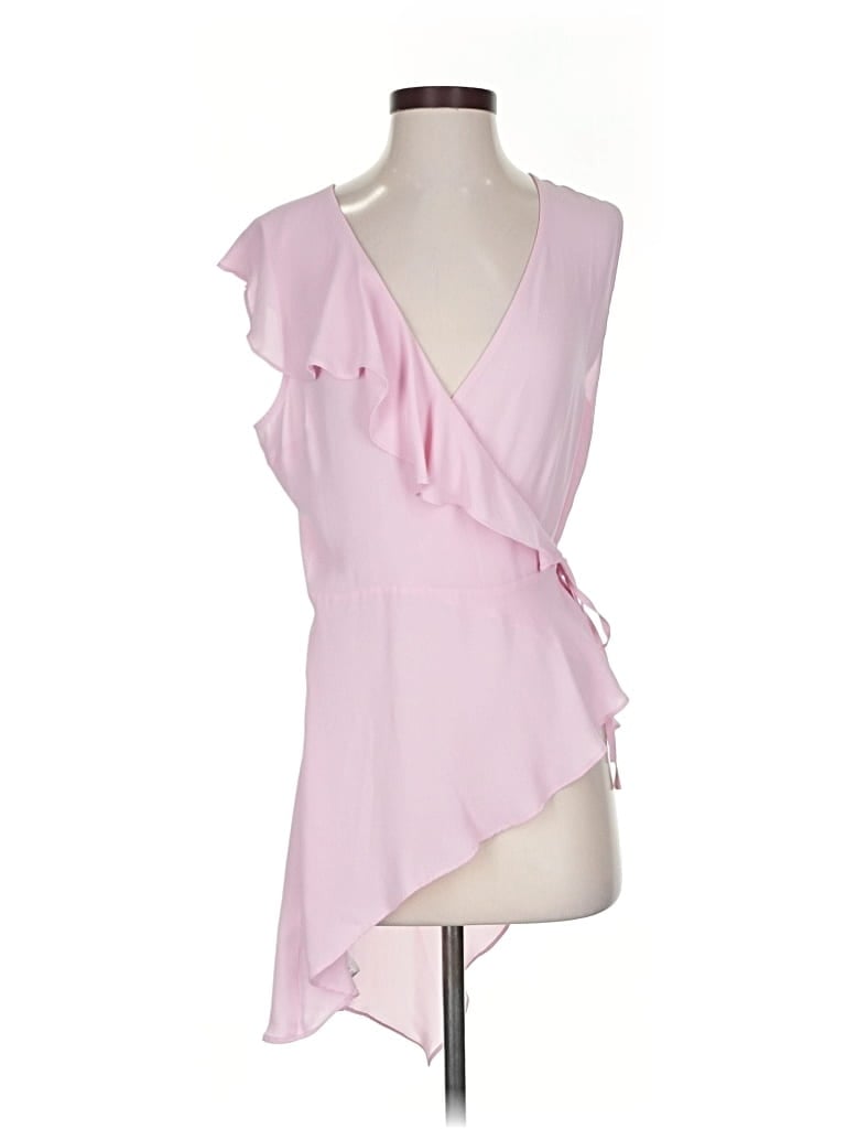 Bcbgmaxazria Sleeveless T-shirt In Pink