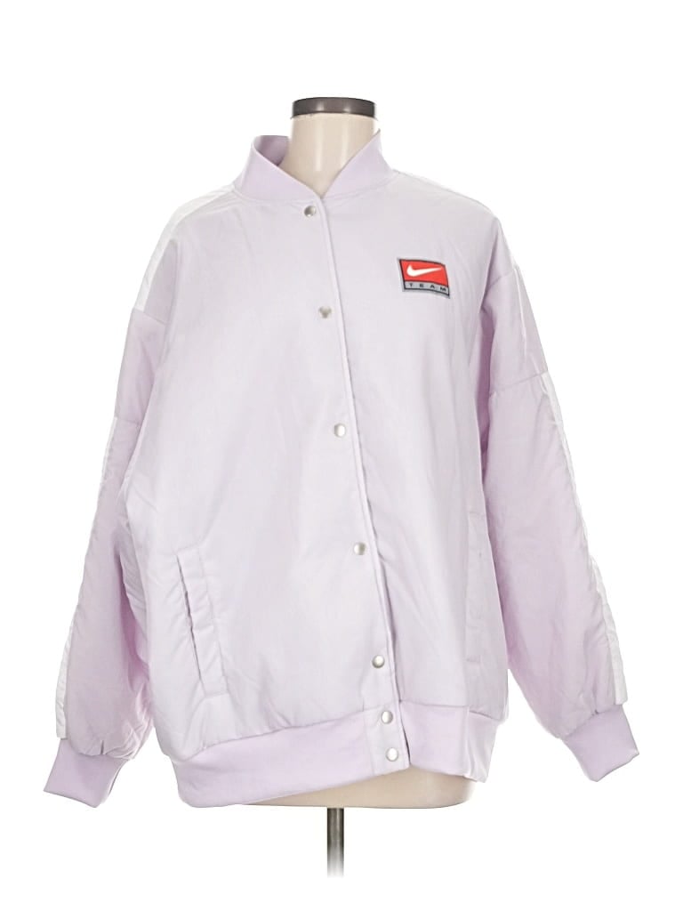 Pre-owned Nike Jacket In Purple