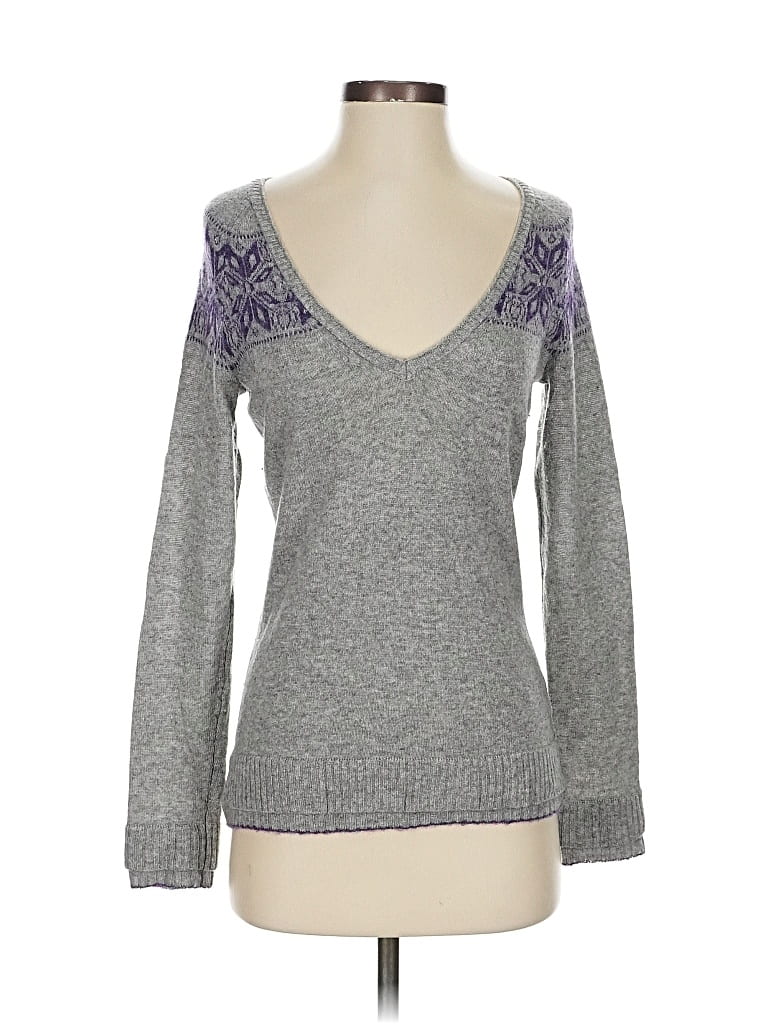 Pre-owned Banana Republic Pullover Sweater In Gray