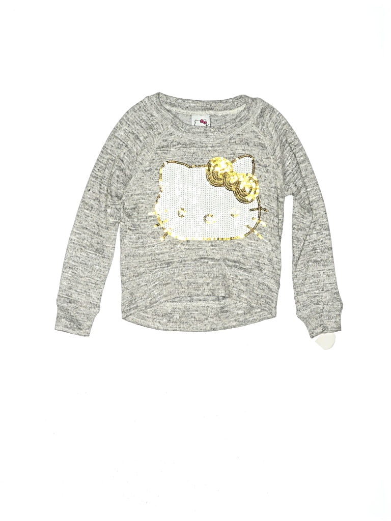 Hello Kitty Kids' Sweatshirt In Gray