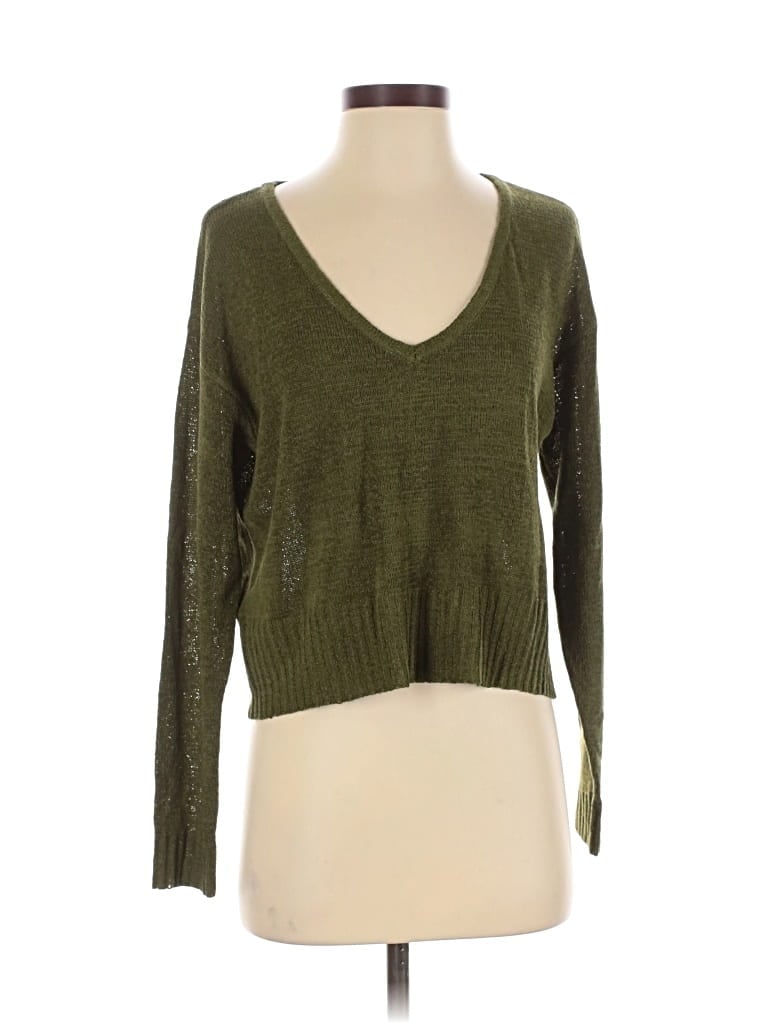 LULUS Pre-owned Pullover Sweater In Green