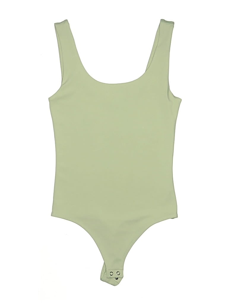 Pre-owned Express Bodysuit In Green