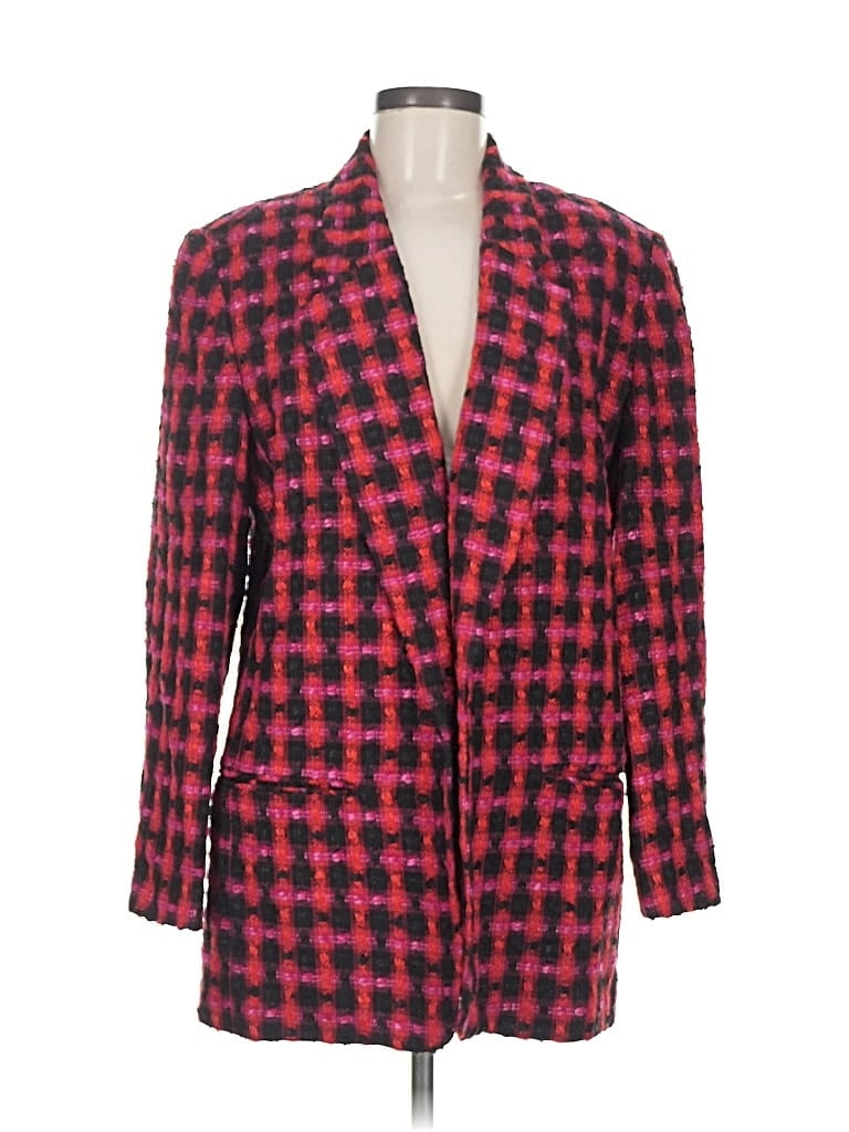 Pre-owned Unbranded Blazer Jacket In Red
