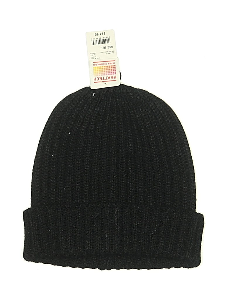 Pre-owned Uniqlo Beanie Hat In Black