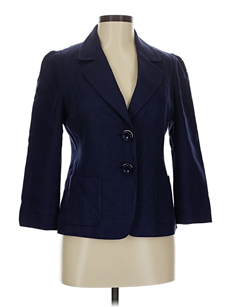 Pre-owned Kate Spade New York Blazer Jacket In Blue