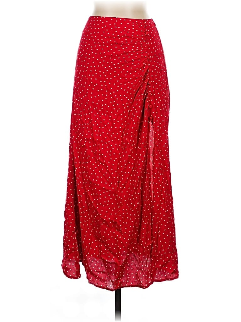 Pre-owned Reformation Casual Skirt In Red