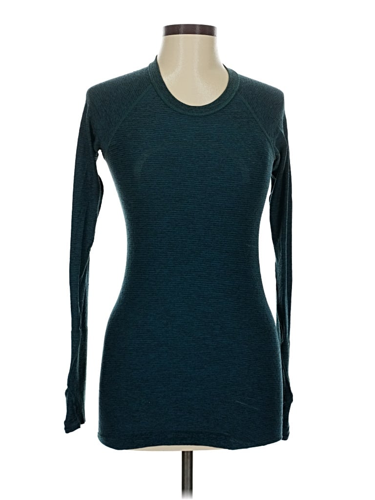 LULULEMON ATHLETICA Pre-owned Long Sleeve T-shirt In Green