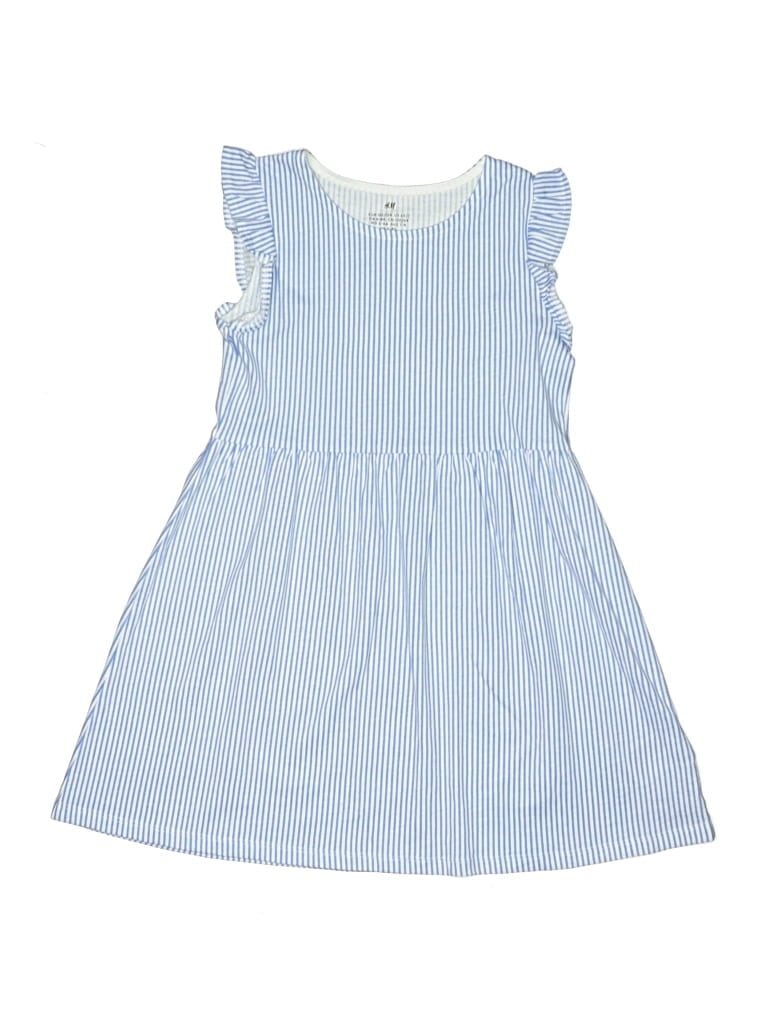Pre-owned H&m Kids' Dress In Blue