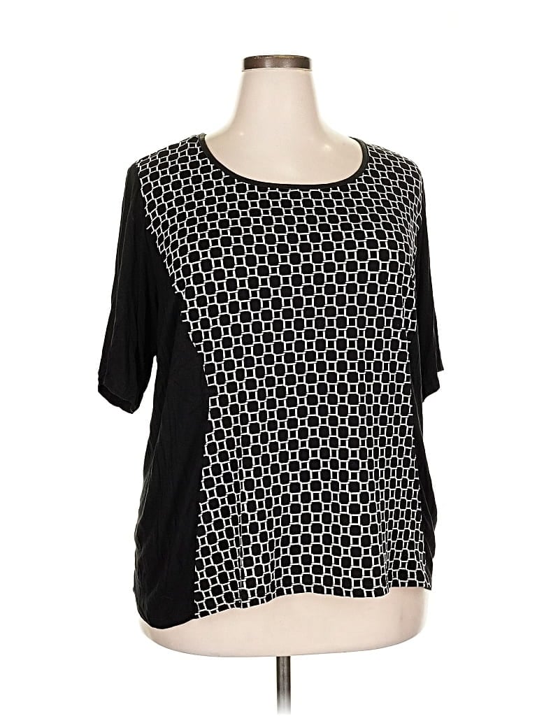 AGB Pre-owned Short Sleeve T-shirt In Black