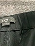 Ann Taylor LOFT 100% Polyester Black Casual Pants Size XS - photo 7