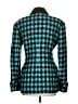 Worth Plaid Teal Wool Coat Size 4 - photo 2