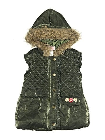 Little Lass Faux Fur Vest (view 1)