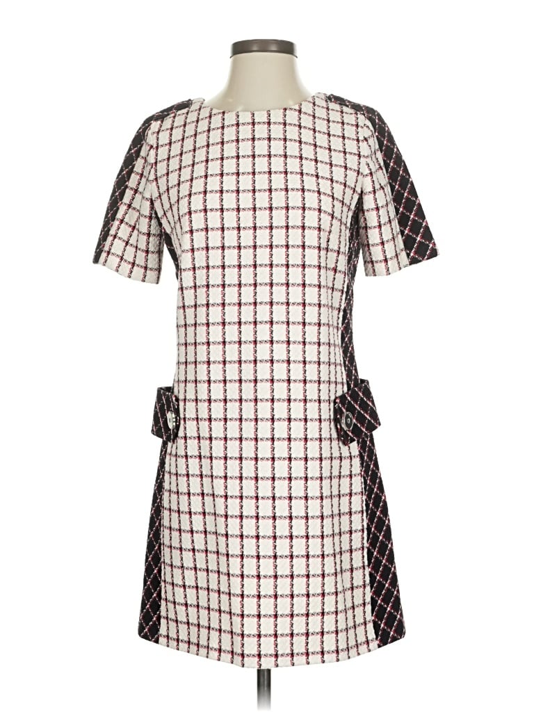 Pre-owned Claudie Pierlot Casual Dress In Burgundy