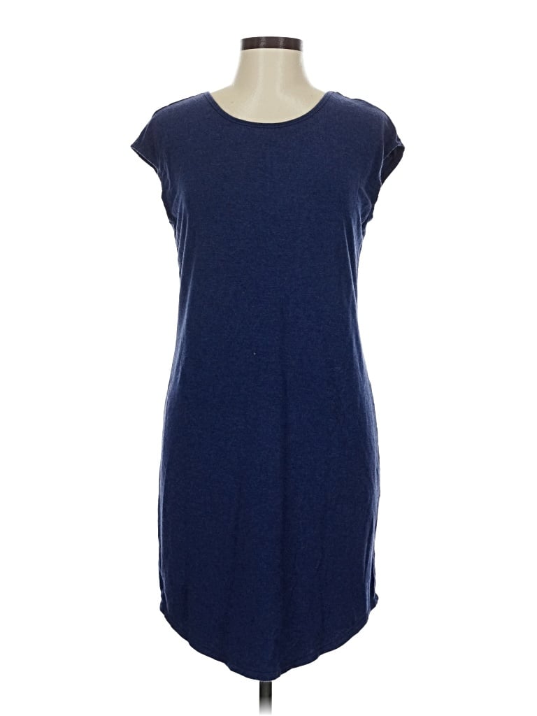 Pre-owned Gaiam Casual Dress In Blue