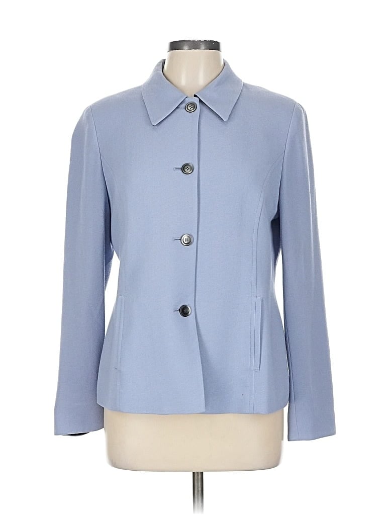 Pre-owned Kasper A.s.l. Coat In Blue