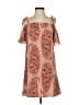 Madewell 100% Polyester Paisley Tan Casual Dress Size XS - photo 1