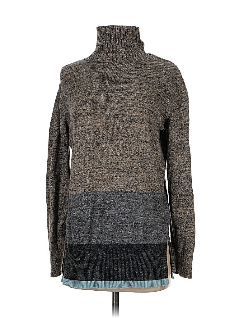 GAP Pre-owned Turtleneck Sweater In Gray