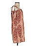 Madewell 100% Polyester Paisley Tan Casual Dress Size XS - photo 4