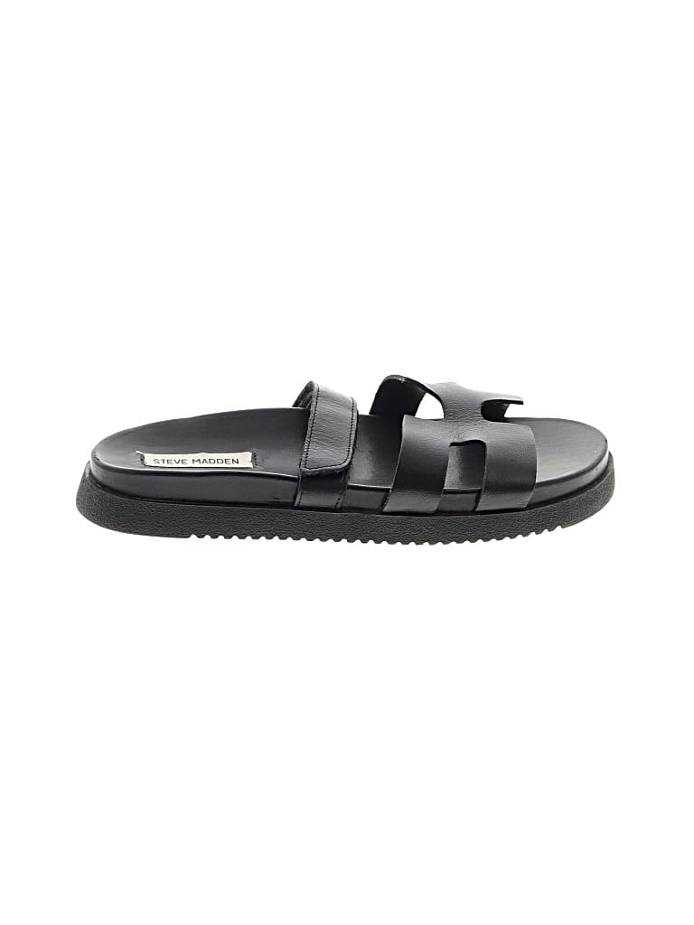 Pre-owned Steve Madden Sandals In Black