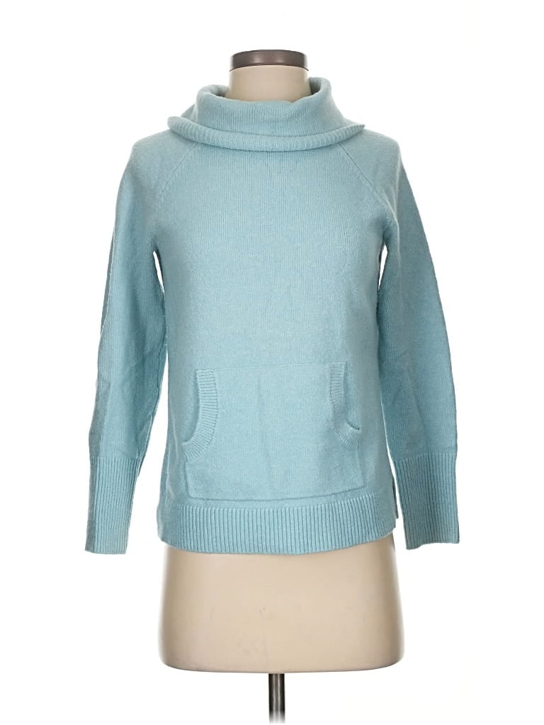 ANN TAYLOR LOFT Pre-owned Turtleneck Sweater In Blue