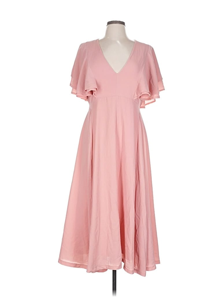 Boohoo Casual Dress In Pink