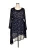 Octavia 100% Polyester Stars Blue Casual Dress Size XXL - photo 1