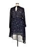 Octavia 100% Polyester Stars Blue Casual Dress Size XXL - photo 2