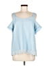 Blue Rain Blue Sleeveless Blouse Size M - photo 1