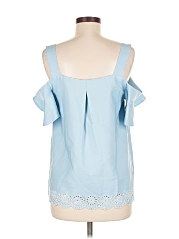 Blue Rain Sleeveless Blouse (view 2)