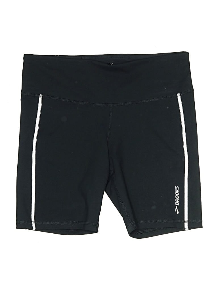 Pre-owned Brooks Athletic Shorts In Black