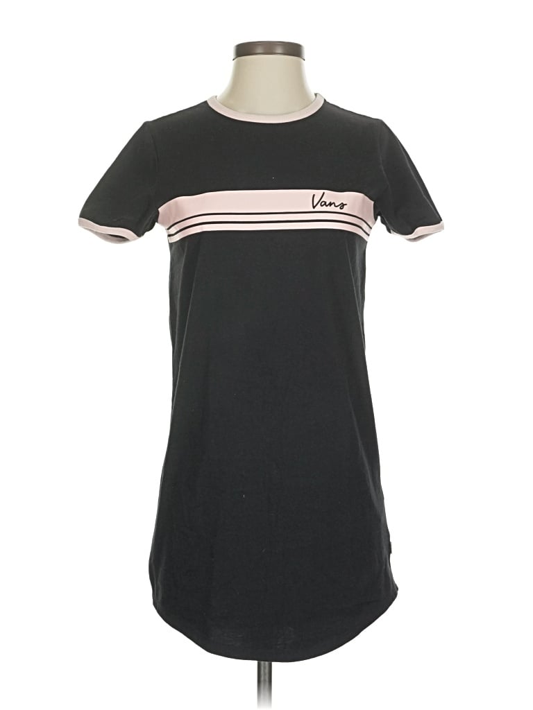 Pre-owned Vans Short Sleeve T-shirt In Black