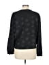 A New Day Black Long Sleeve Blouse Size L - photo 2