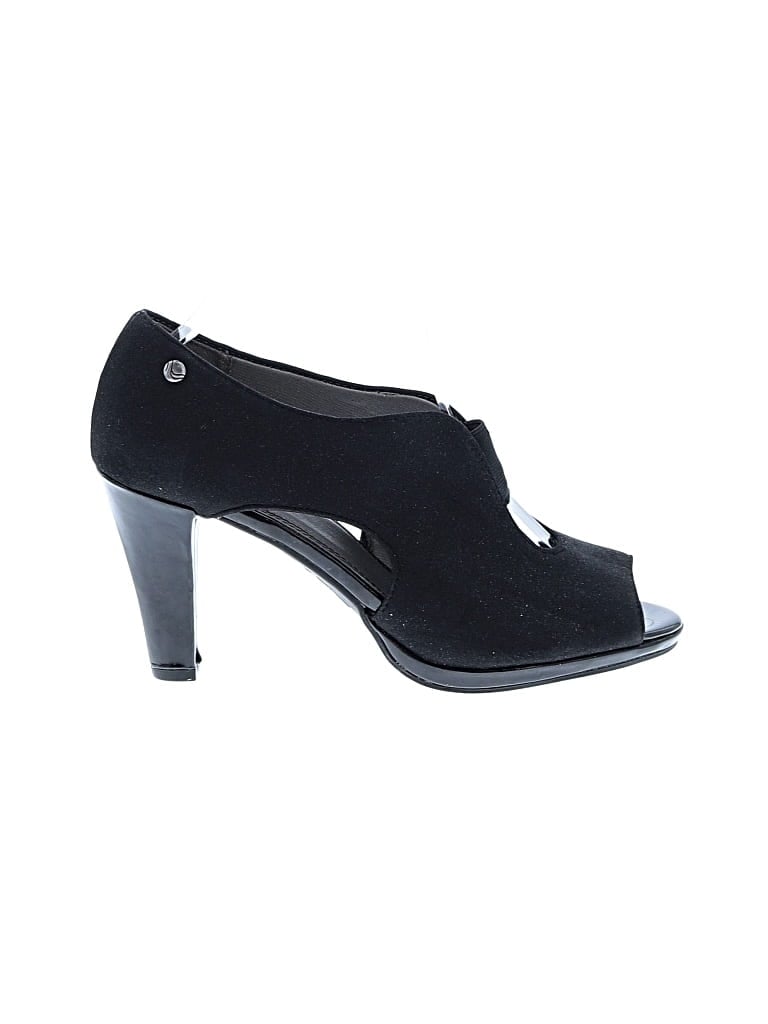 Pre-owned Life Stride Ankle Boots In Black