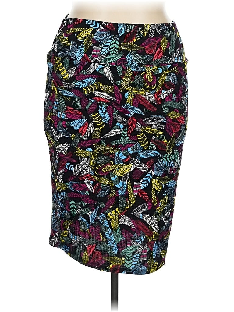 Pre-owned Lularoe Casual Skirt In Black